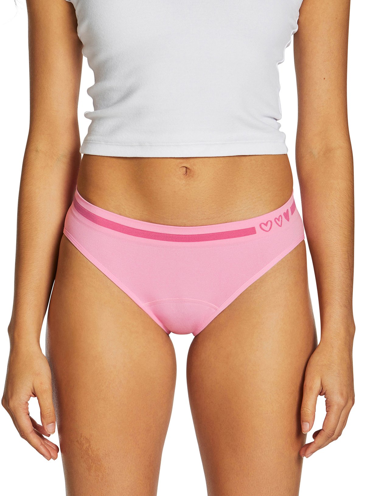 LOVE LUNA First Teen 2 Pack Seamfree Period Bikini Brief 13-14 years - Image 2 thumbnail